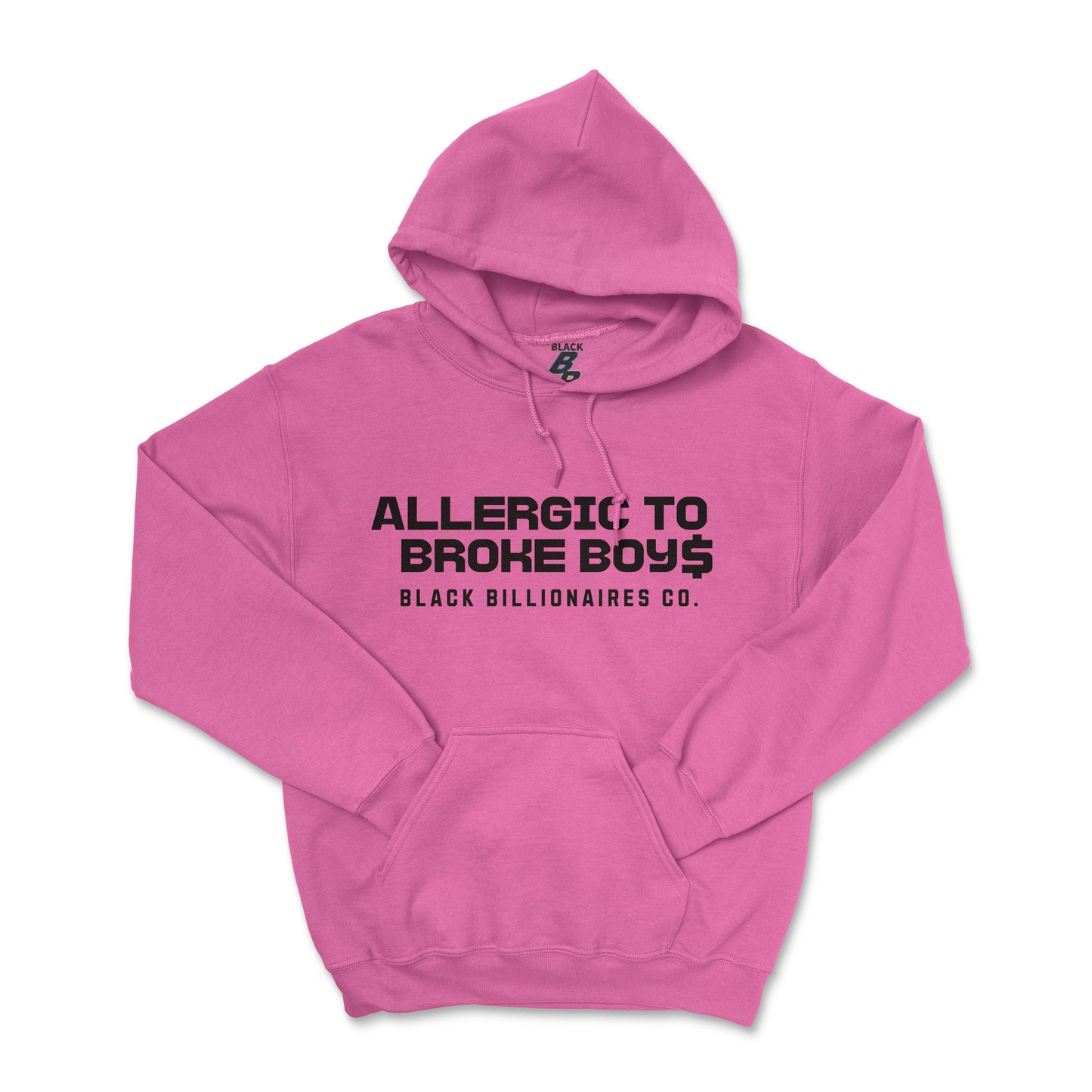 ALLERGIC TO BROKE BOYS HOODIE (UNISEX FIT)
