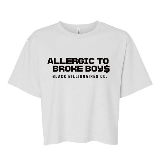 ALLERGIC TO BROKE BOYS CROP (BOXY FIT)