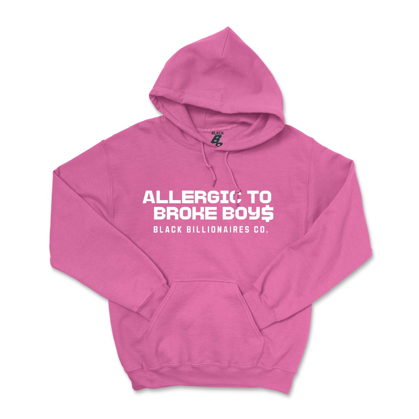 ALLERGIC TO BROKE BOYS HOODIE (UNISEX FIT)