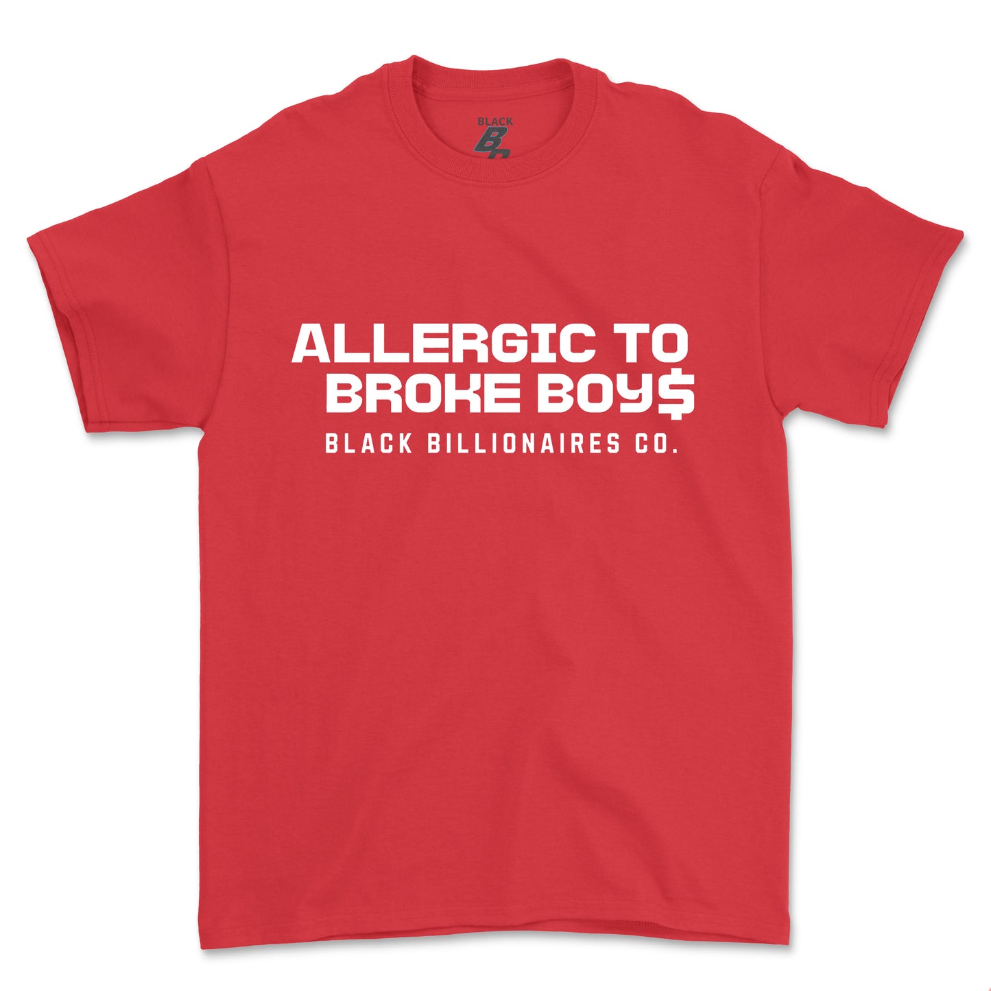 ALLERGIC TO BROKE BOYS TEE (UNISEX FIT)