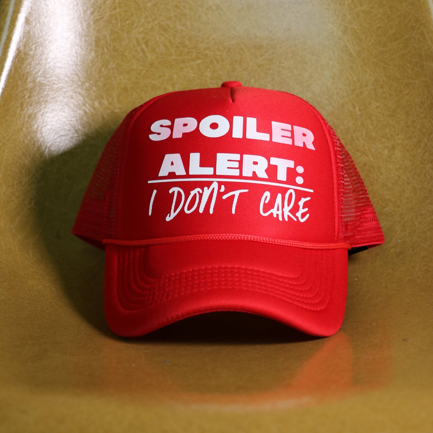 SPOILER ALERT TRUCKER (UNISEX FIT)