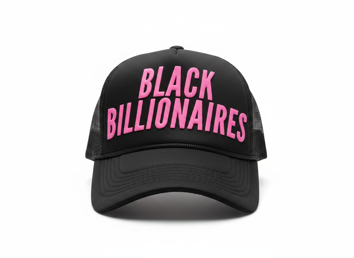 BLACK BILLIONAIRES TRUCKER (UNISEX FIT)