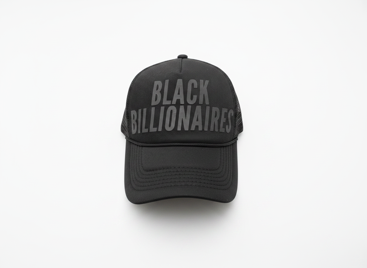 BLACK BILLIONAIRES TRUCKER (UNISEX FIT)