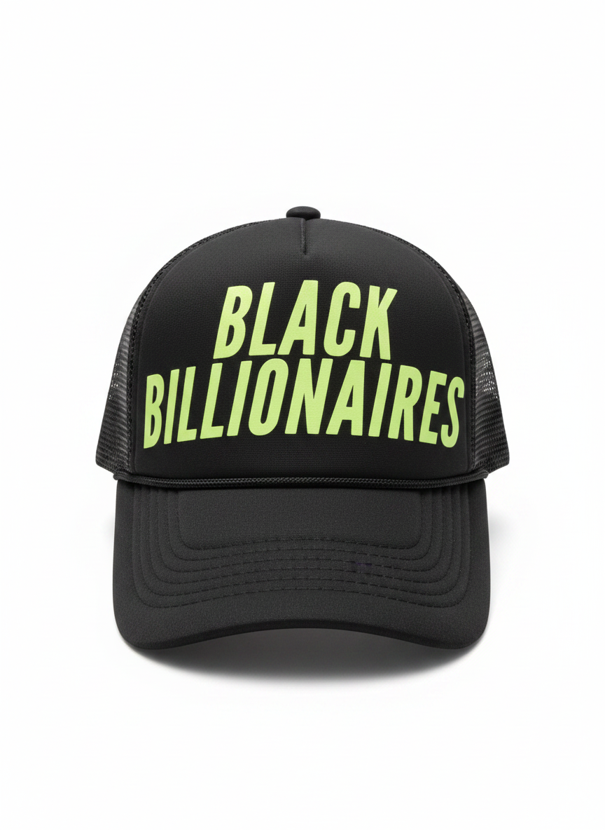 BLACK BILLIONAIRES TRUCKER (UNISEX FIT)
