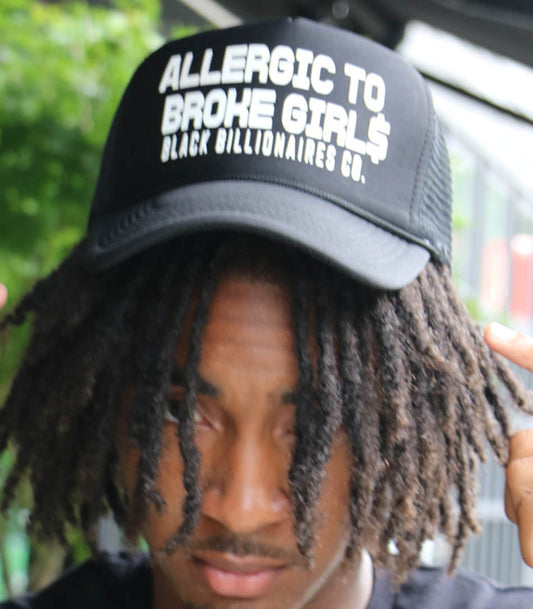 ALLERGIC TO BROKE GIRLS TRUCKER (UNISEX FIT)