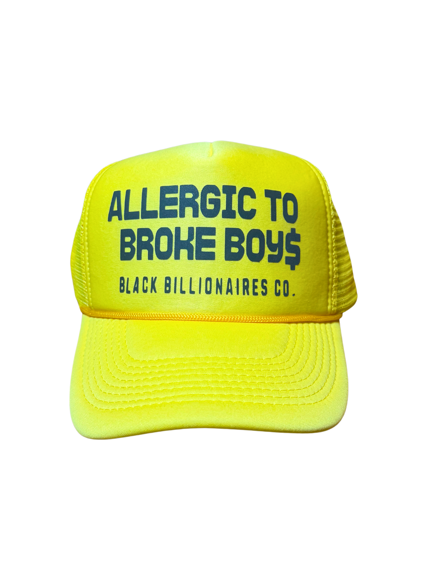 ALLERGIC TO BROKE BOYS TRUCKER (UNISEX FIT)